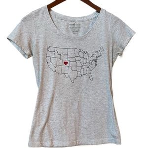 Colorado Graphic T-Shirt, Gray, Size Small